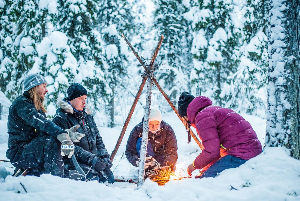 Soguk Bolgelerde Kayboldugunuzda Siginmak