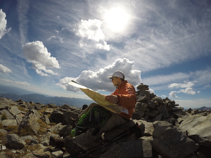 Volkanik Bölgelerde Harita, Pusula ve Navigasyon