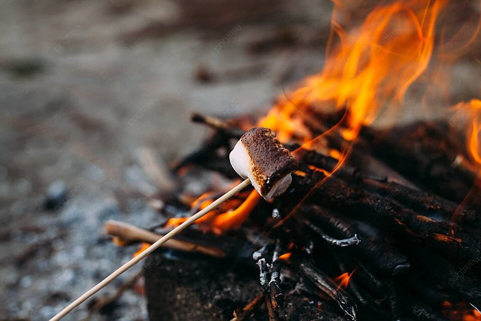 Kampta Mükemmel Marshmallow Kızartın