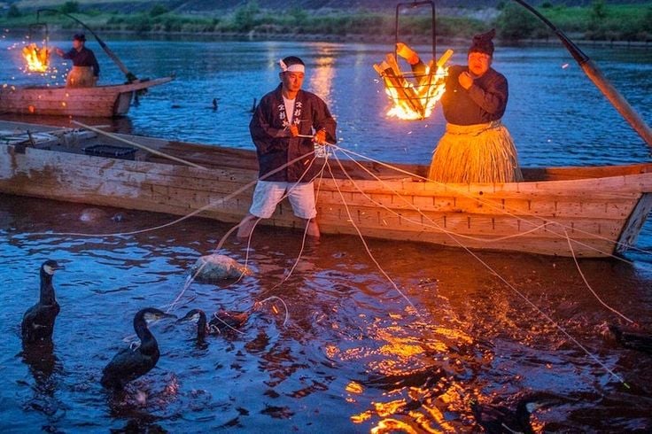 Japon Nehir Savascisi Gibi Balik Avlanma